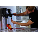 Wiha digitale multimeter tot 600 v ac, cat iv meetapparaat (rood geel) - afbeelding 11
