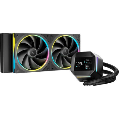 Deepcool lm240 raffreddamento ad acqua (nero)