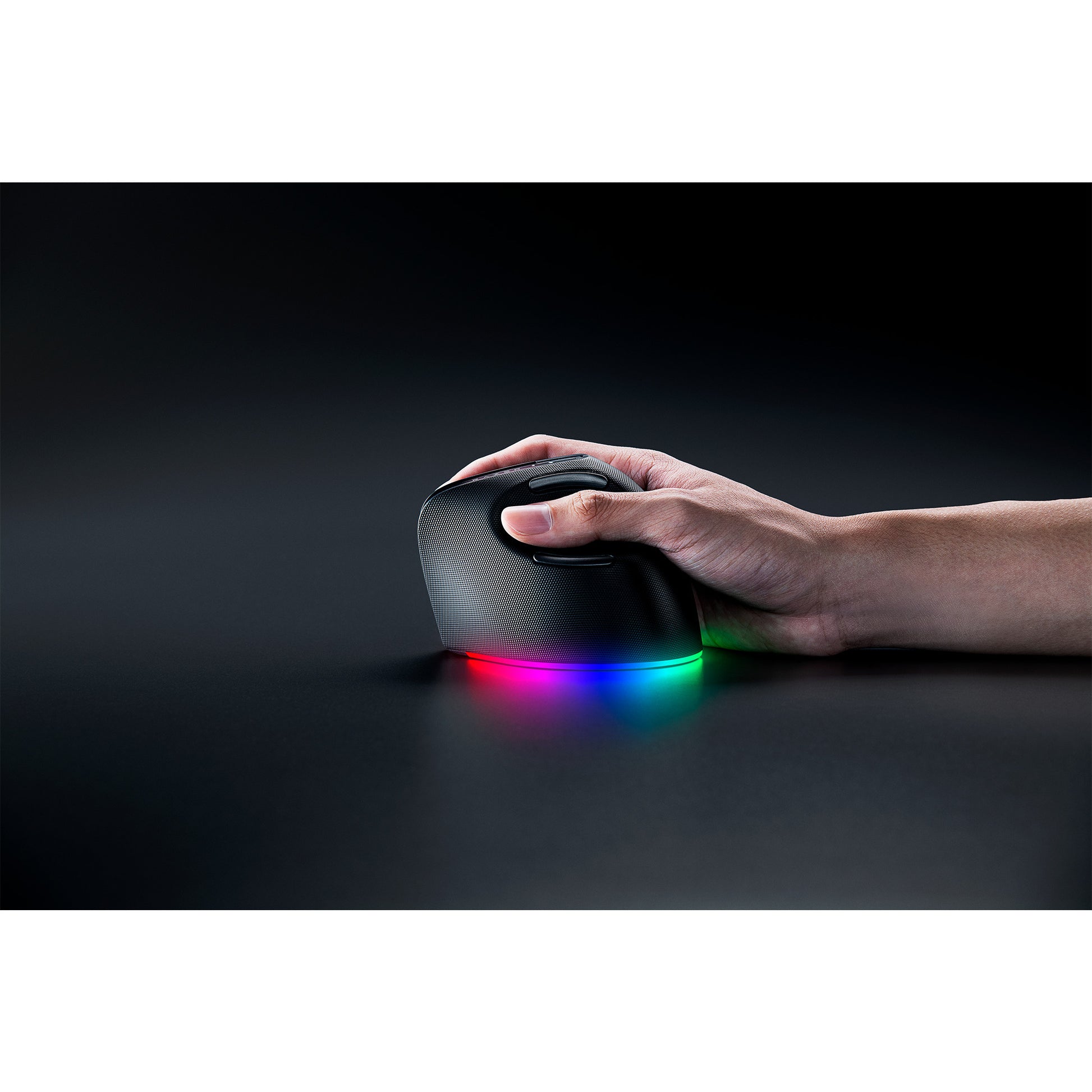 Mouse da gioco verticale Razer pro click v2 (nero, fino a 30.000 dpi, USB-C Bluetooth 2,4 GHz)
