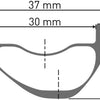 Cerchio in carbonio DT Swiss Exc 330 Disc 29