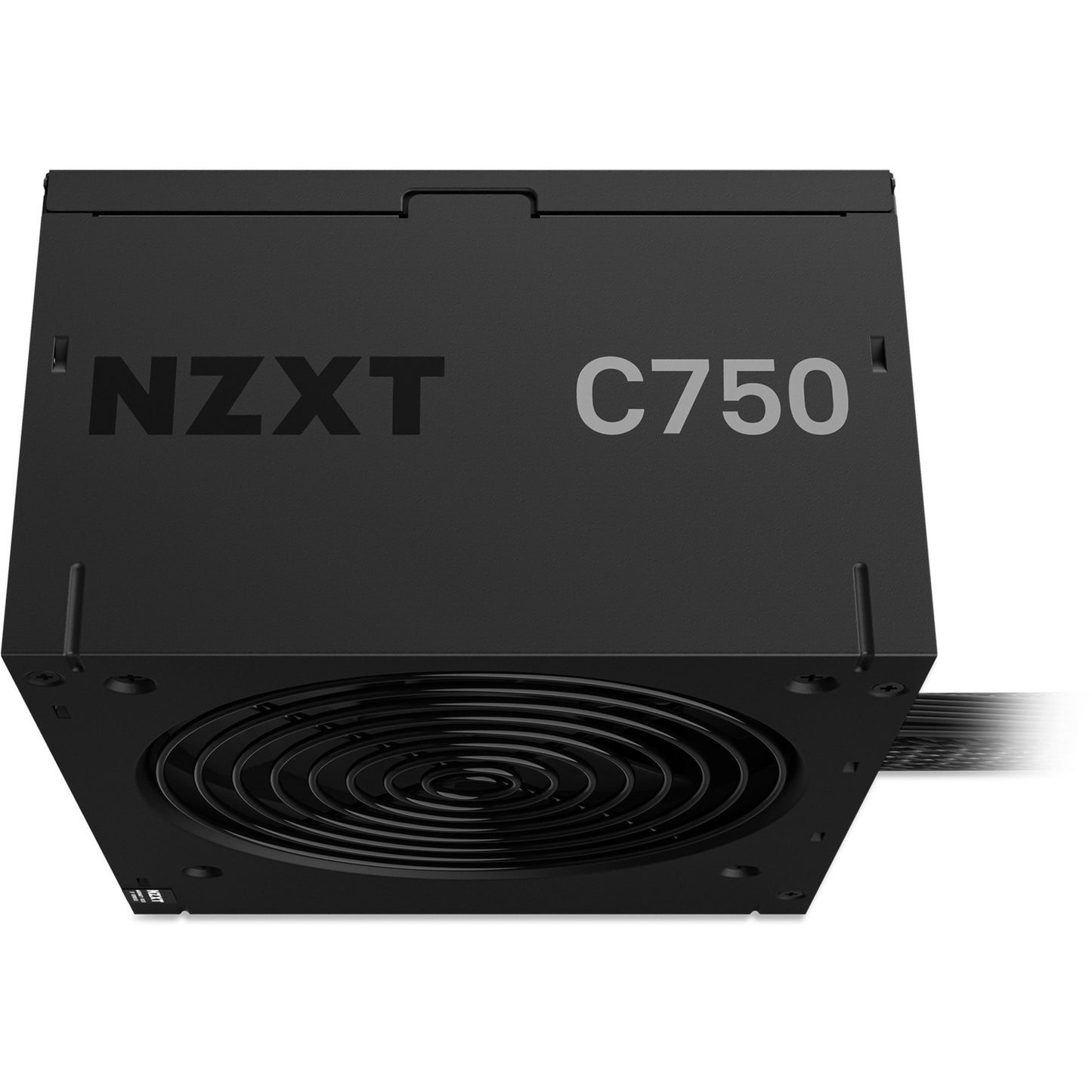 Fuente de alimentación modular nzxt c750 bronce de 750 vatios (negro, 1x 12v-2x6, 4x pcie)