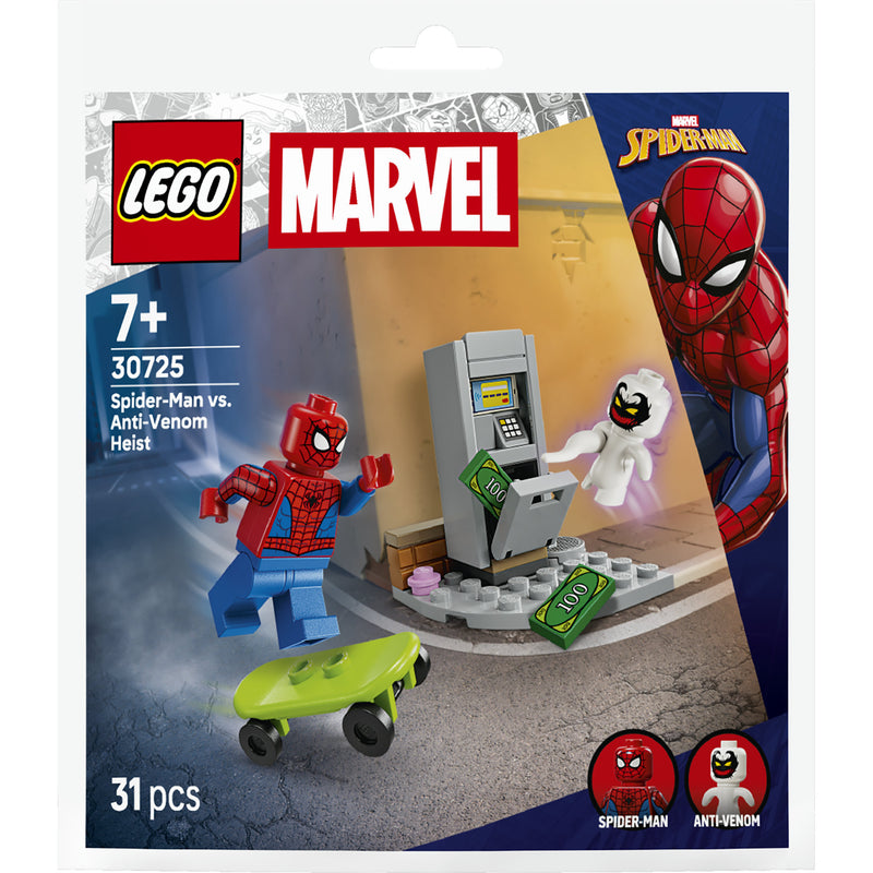 Lego superhéroes 30725 spiderman vs atraco anti-veneno