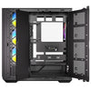 Antec c7 argb midi tower behuizing (zwart | 2x usb-a | 1x usb-c | tempered glass)