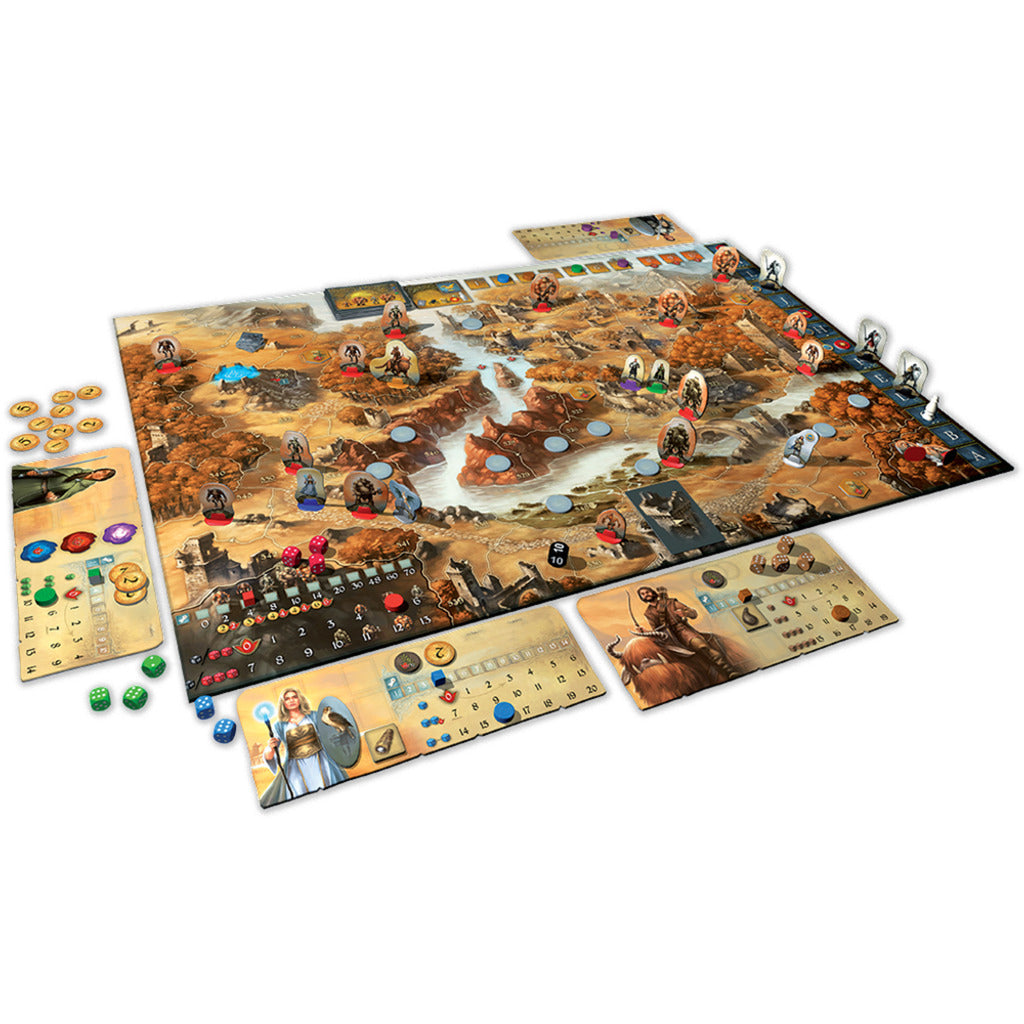 999games 999 giochi le leggende di andor: il gioco da tavolo della terra lontana (olandese, 2 - 4 giocatori, 60 - 90 minuti, da 10 anni)