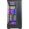 Custodia midi tower Montech king 45 pro (nera | 2x USB-A | 1x USB-C | RGB | finestra)