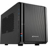 Sharkoon qb one mini tower behuizing (zwart | 4x usb-a)