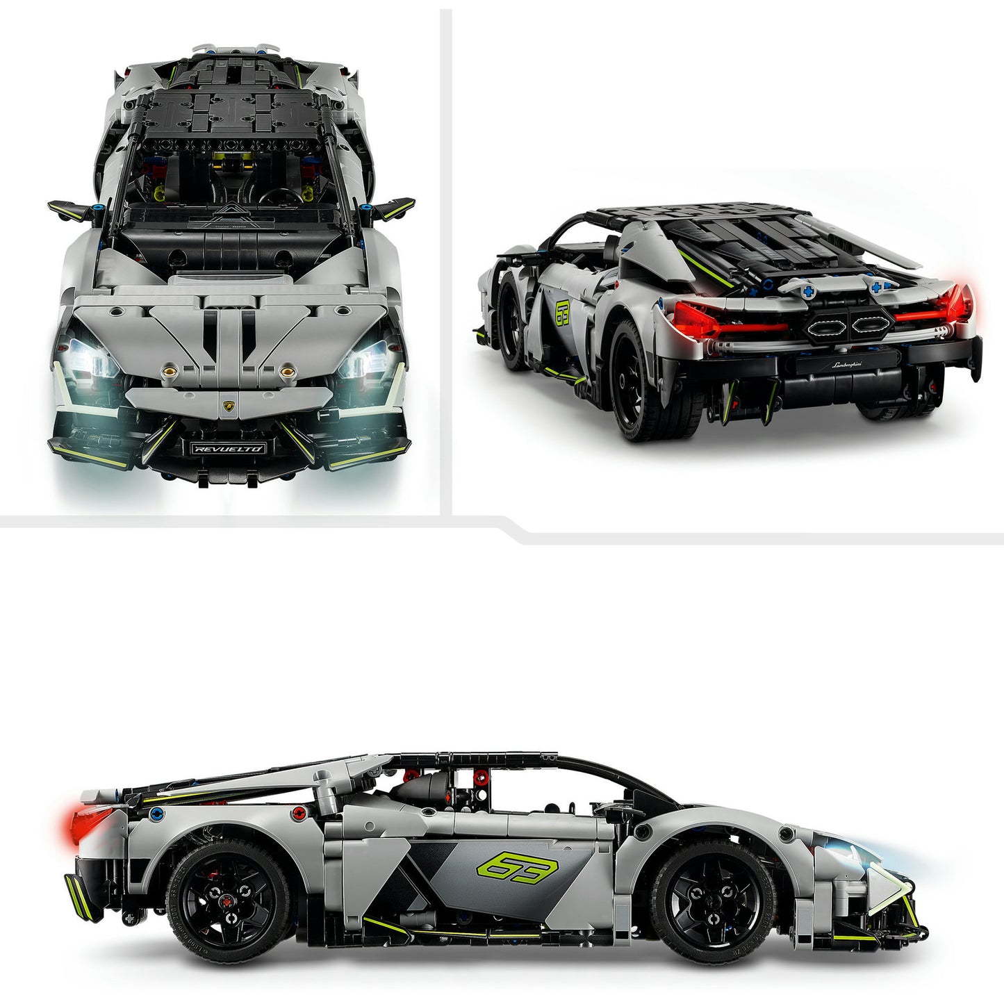 Lego technic 42214 lamborghini revuelto supersportwagen