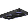 Nzxt performance fan f280x rgb case fans (zwart, 2 stuks, 280 x 140 x 30 mm, pwm)