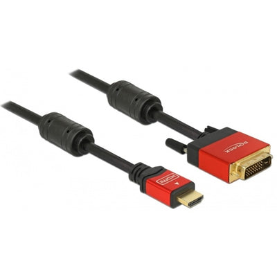 Delock de alta velocidad HDMI A (macho)> DVI (hombre)