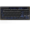 Teclado mecánico 8bitdo retro 87 - mecha break, teclado para juegos (negro azul, diseño estadounidense, kailh box jellyfish pro polish, tkl, teclas abs, hot-swap, bluetooth le 5.0, inalámbrico 2.4ghz, usb)
