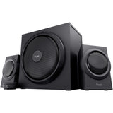 Trust yuri 2.1 speaker set pc-luidspreker (zwart) - afbeelding 1