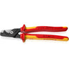 Cortador de cables Knipex stepcut xl - 95 18 225