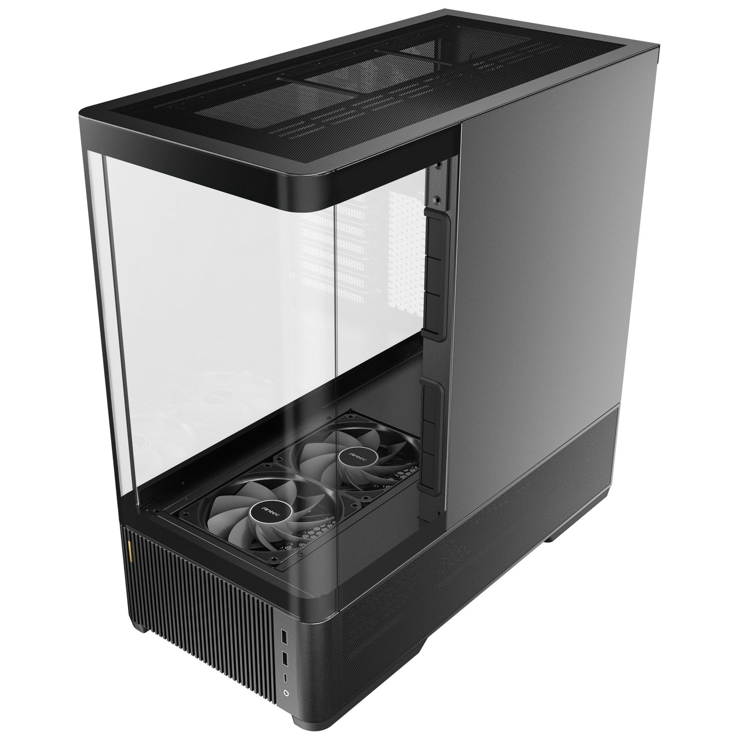 Custodia midi tower Antec c6 curve air (nero | 2x USB-A | 1x USB-C | vetro temperato)