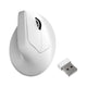 Keychron m5 wireless ergonomic mouse (white, 100 to 30,000 dpi, 8000hz, 2.4 ghz bluetooth USB)