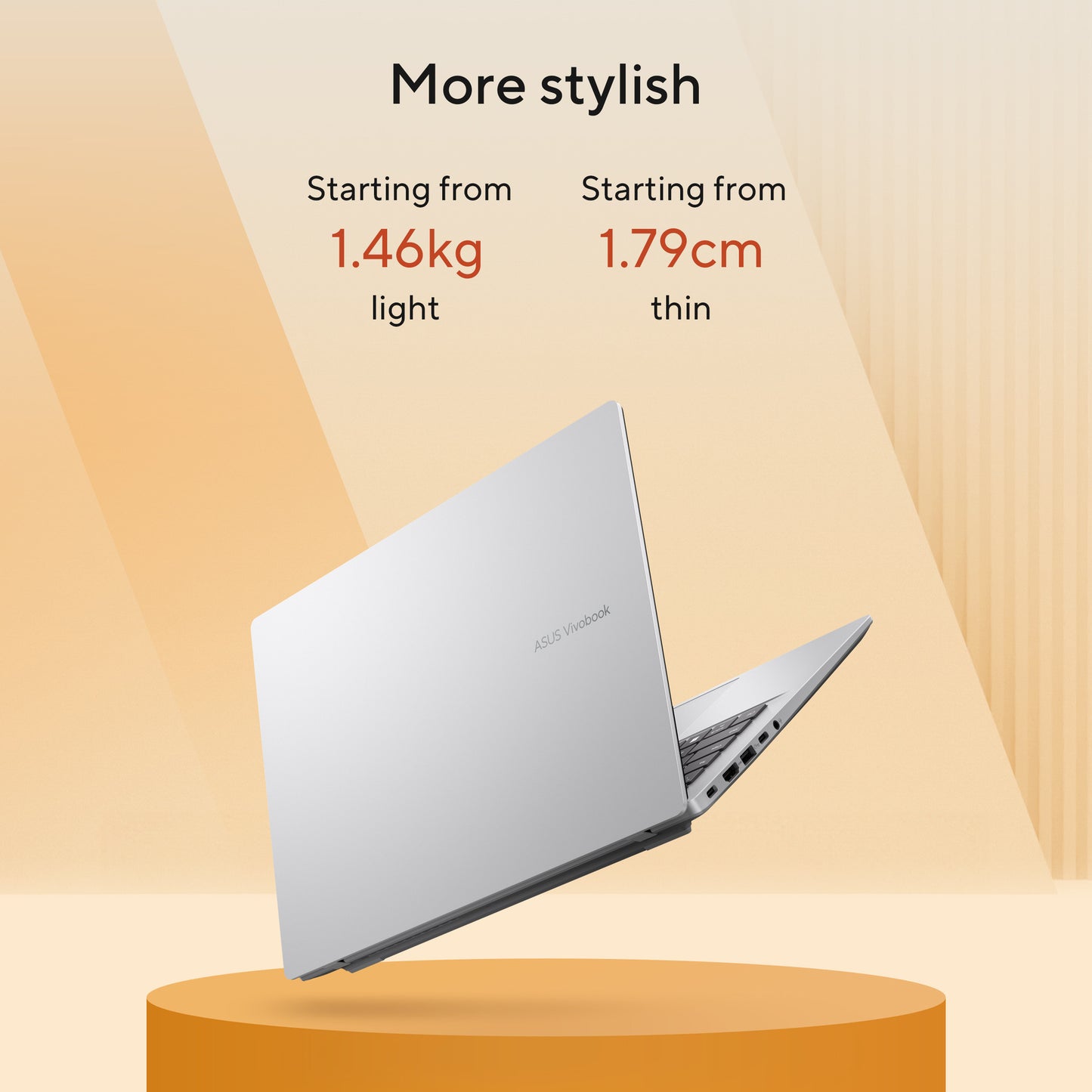 Asus vivobook 14 m1407ga-ly012w 14 copilot+ laptop (argento | ryzen 7 445 | radeon 840m | 16 GB | 512 GD SSD)