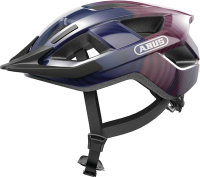 ABUS HELM ADURO 3.0 LED Purple Waves M 52-58 cm