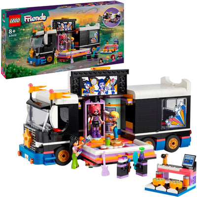 Lego LEGO Friends 42619 Bus turistico di Popstar