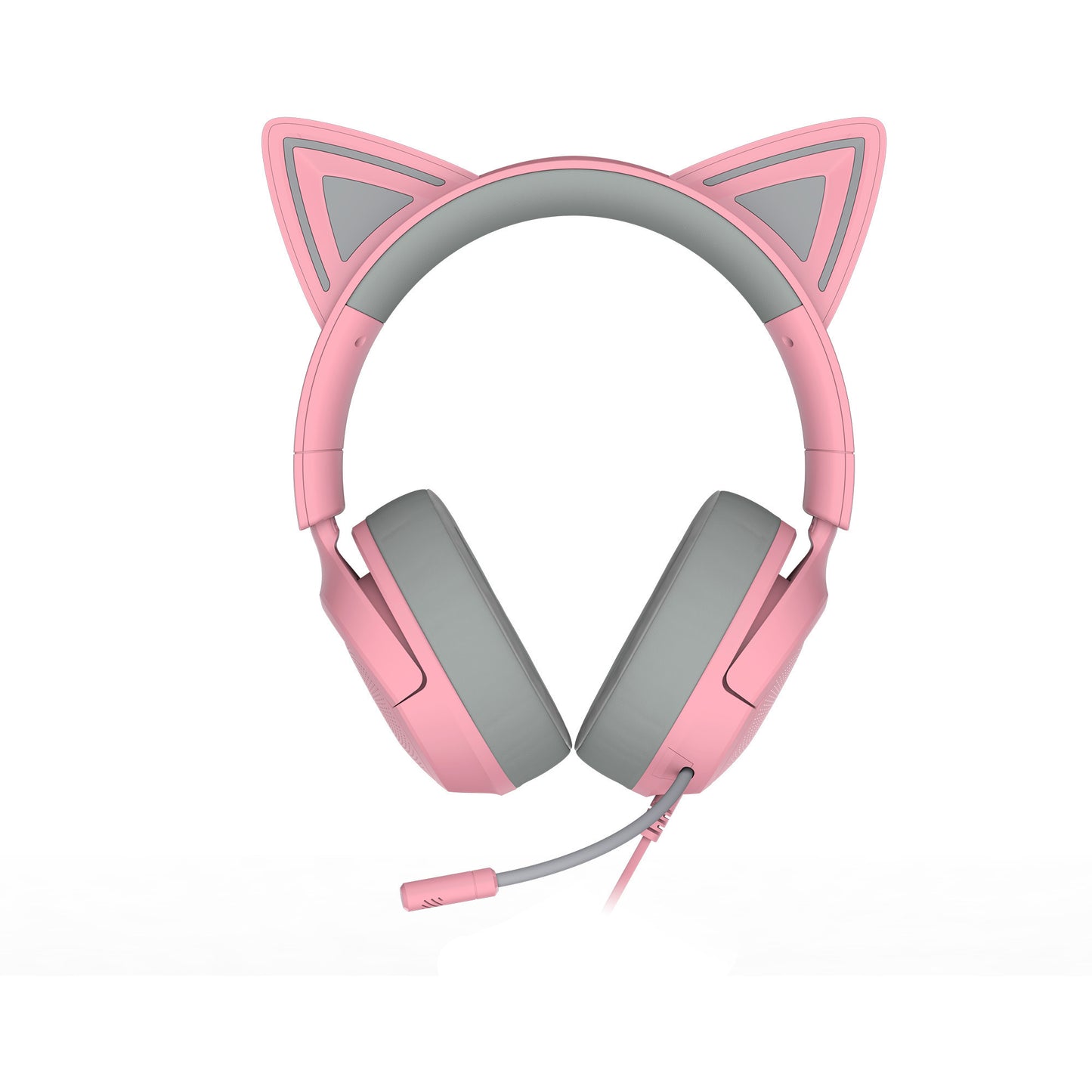 Cuffie da gioco over-ear Razer Kraken Kitty V3 X Quartz (rosa grigio)