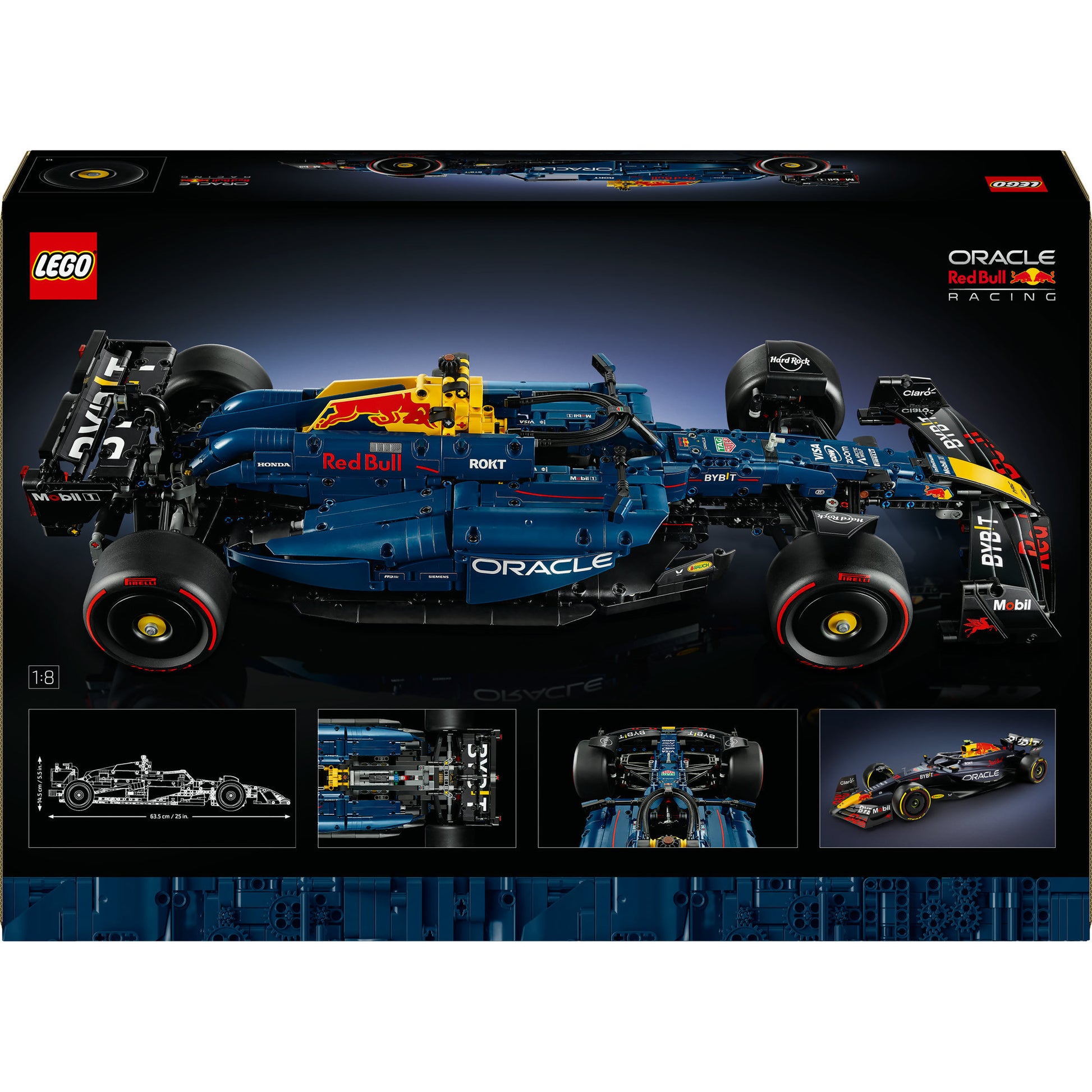 Lego technic - oracle red bull racing rb20 f1 auto constructiespeelgoed (42206)