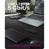 Icy box ib-dk4062-cpd Docking station 12 in 1 (alluminio)