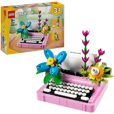 LEGO LEGO Creador 31169 Typemachine con flores