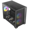 Custodia mini tower Antec Flux M (nera | 1x USB-A | 1x USB-C | vetro temperato)