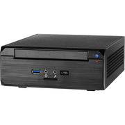Inter-tech itx mw-02 ii htpc behuizing (zwart | 1x usb-a | 1x usb-c) - afbeelding 3