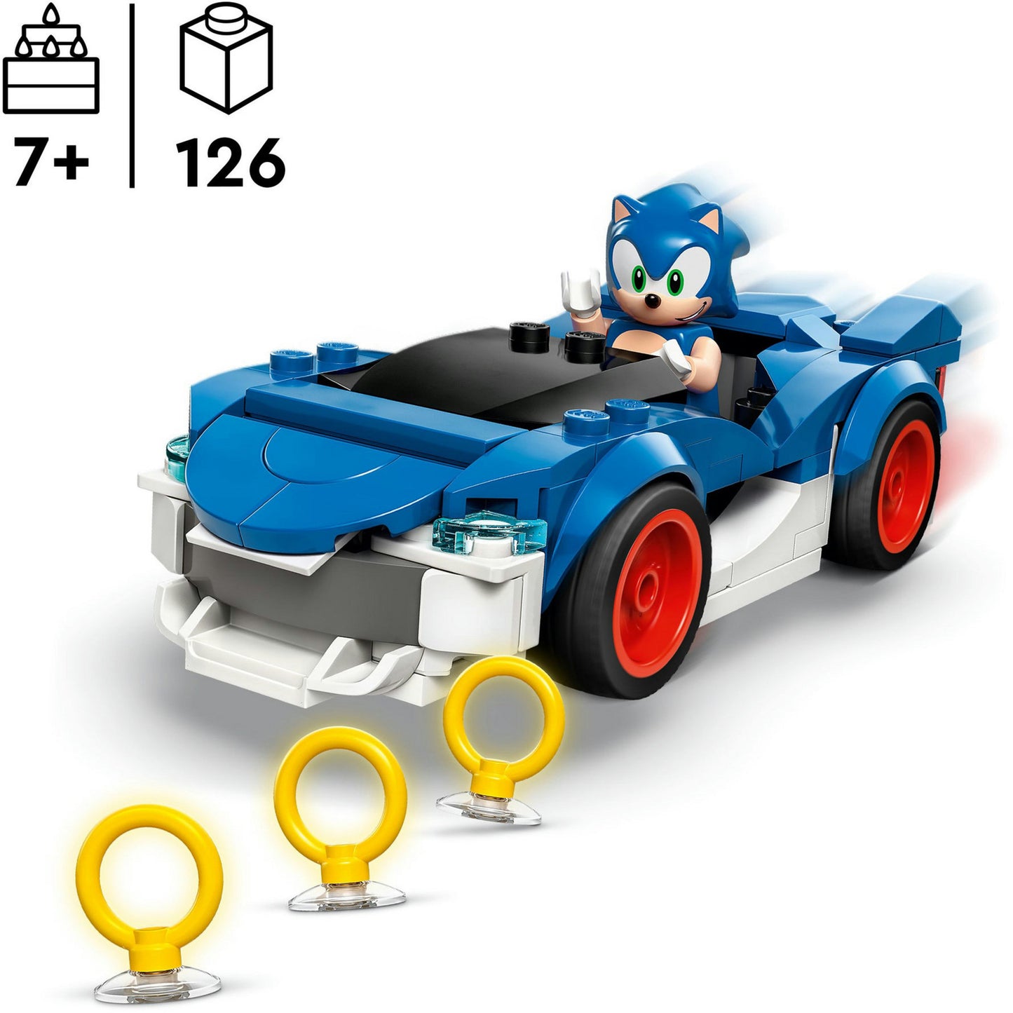 Lego Sonic 77117 Sonic Speedster Fulmine | 2 pezzi