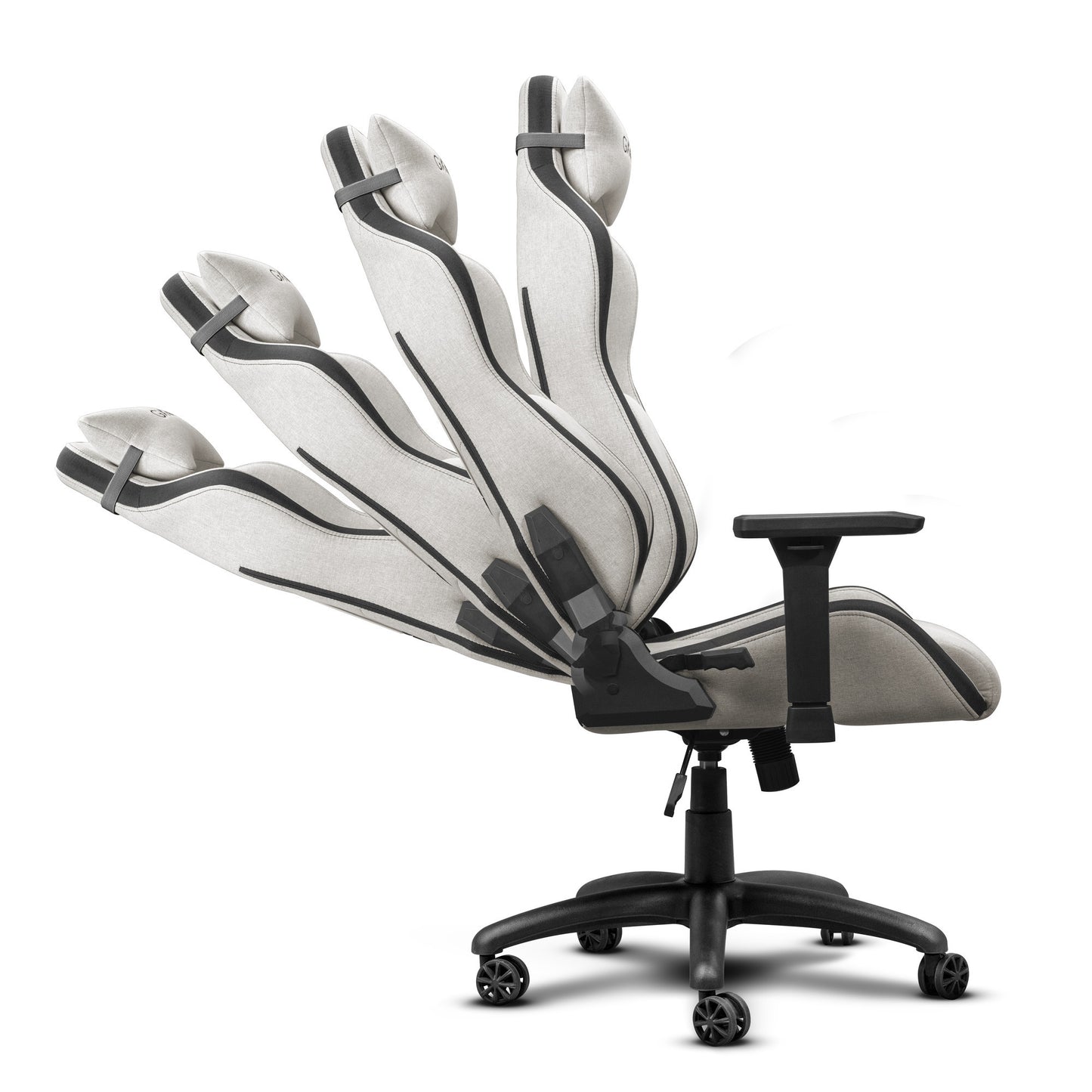 Trust gxt 723b ruya cómoda silla gaming de tela