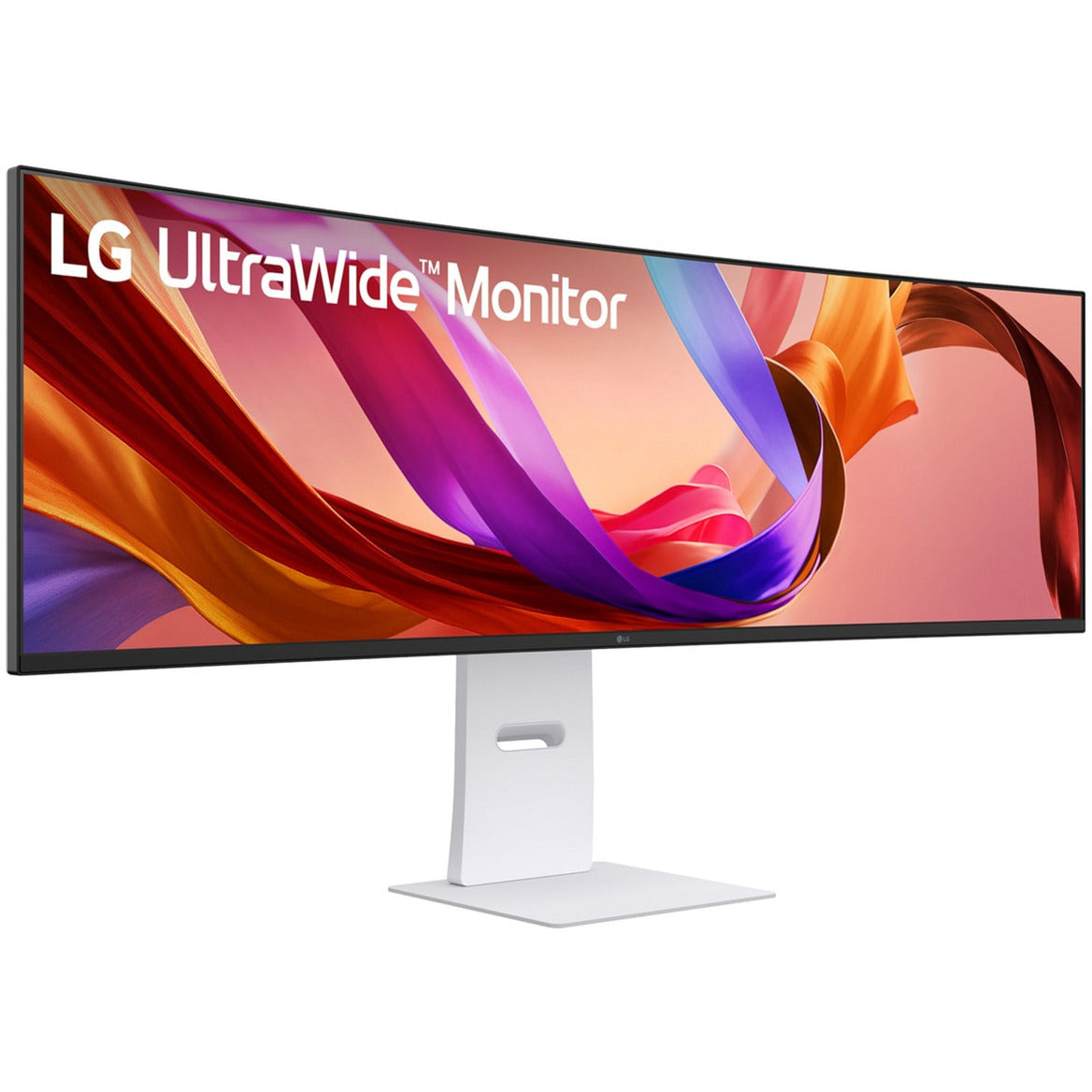 Monitor curvo LG ultrawide 49u950a-w 49 (blanco, HDMI, display port, 2x USB-A, USB-C, 144 Hz)