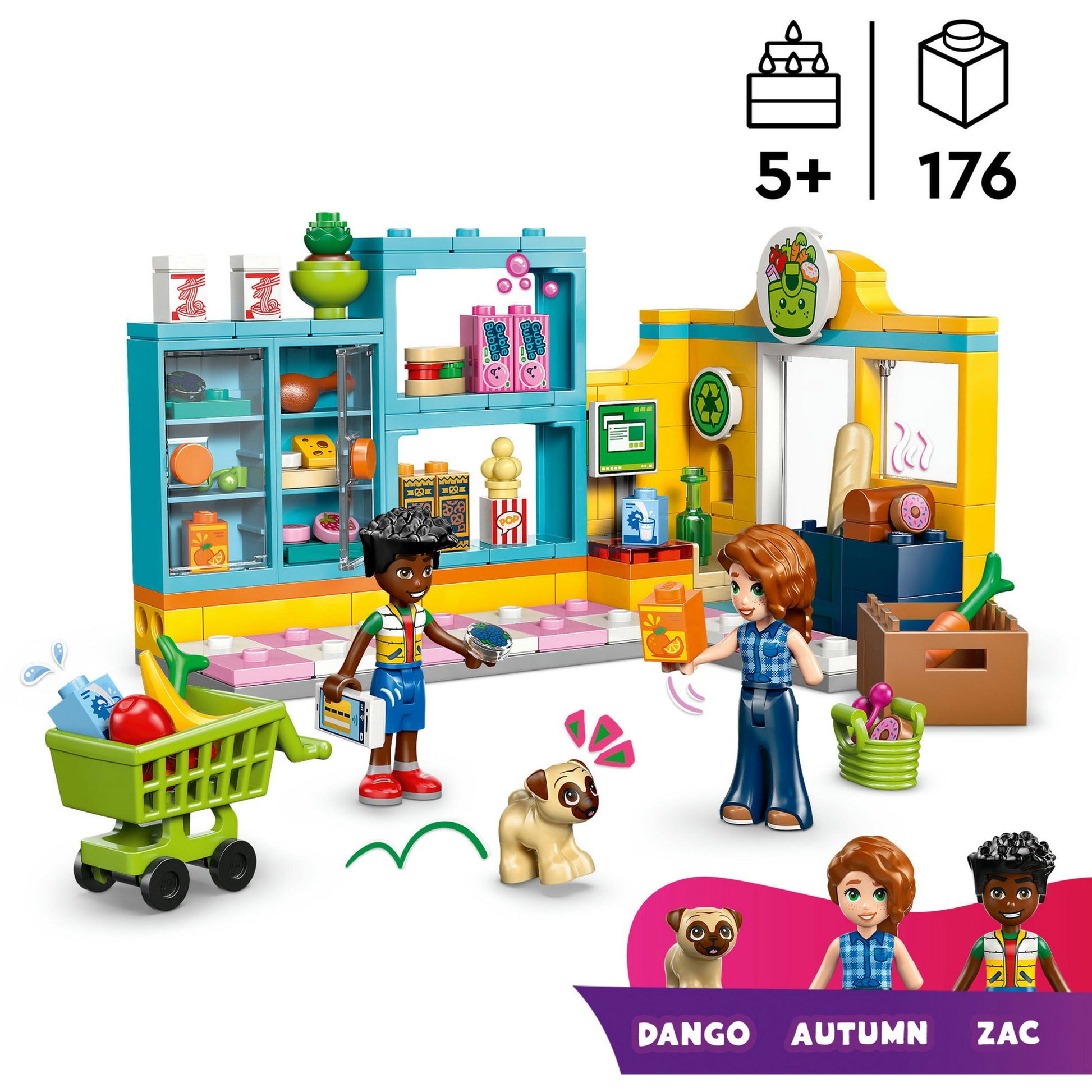 Lego Friends 42680 Supermercato di quartiere di Heartlake City | 2 pezzi
