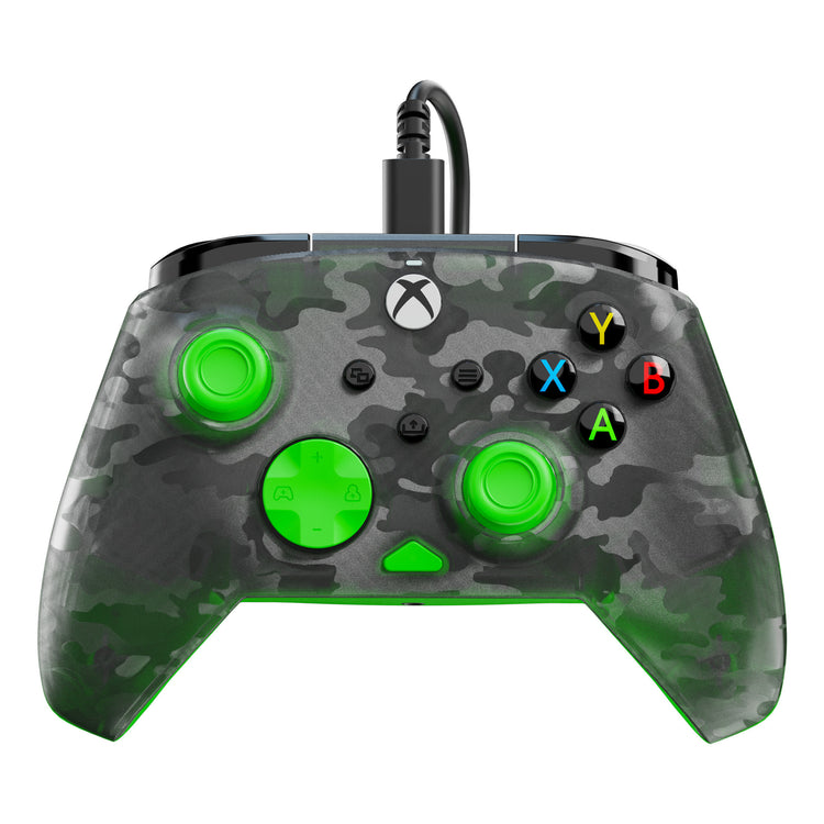 Controller cablato Turtle Beach Rematch Core (Nero Verde, Xbox Series X|S, Xbox One, PC)