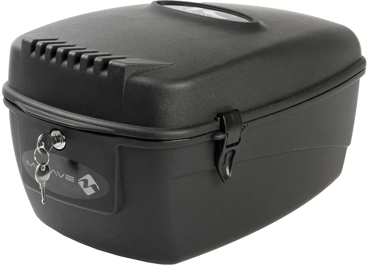 fietsbox in retailverpakking Amsterdam zwart 17 liter