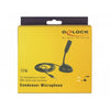 Delock condensator microfoon (zwart)