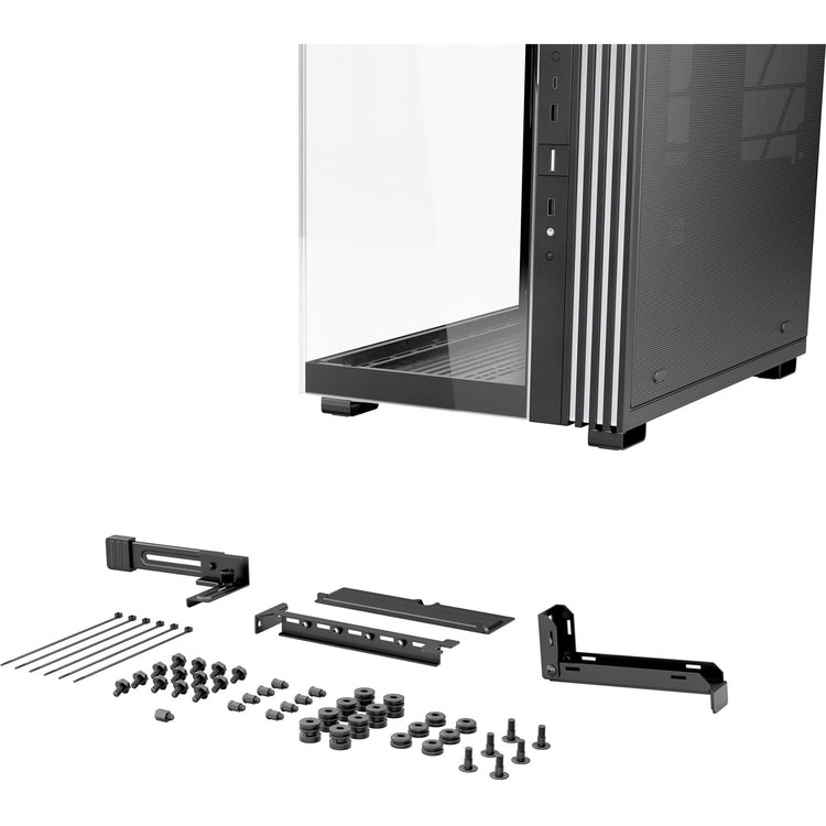 Be quiet! light base 600 dx midi tower behuizing (zwart | 2x usb-a | 1x usb-c | rgb | window)