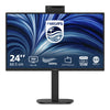 Monitor Philips 24b2n3200jh 00 23,8 (nero, VGA, HDMI, porta display, USB-C, webcam, 120 Hz)