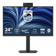 Monitor Philips 24b2n3200jh 00 23,8 (nero, VGA, HDMI, porta display, USB-C, webcam, 120 Hz)