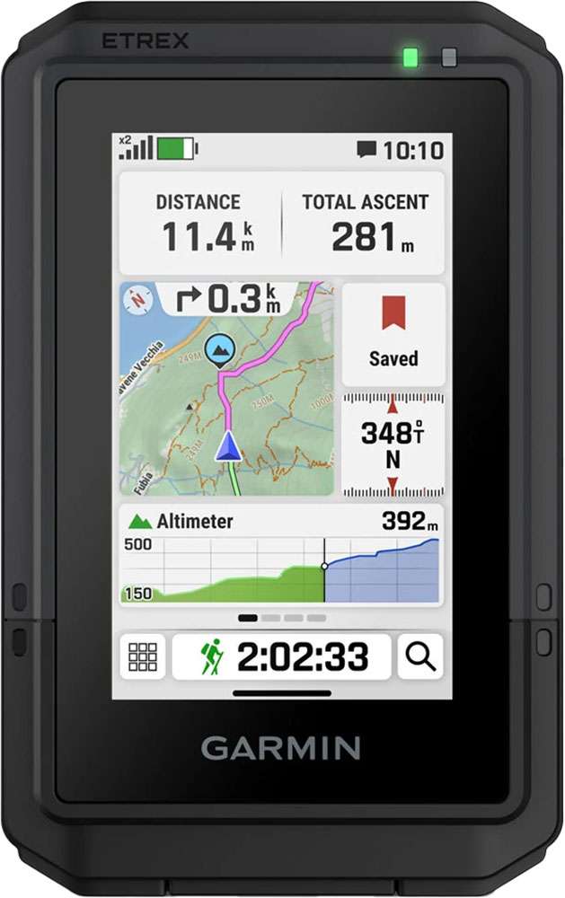 Garmin etrex touch: dispositivo di navigazione GPS