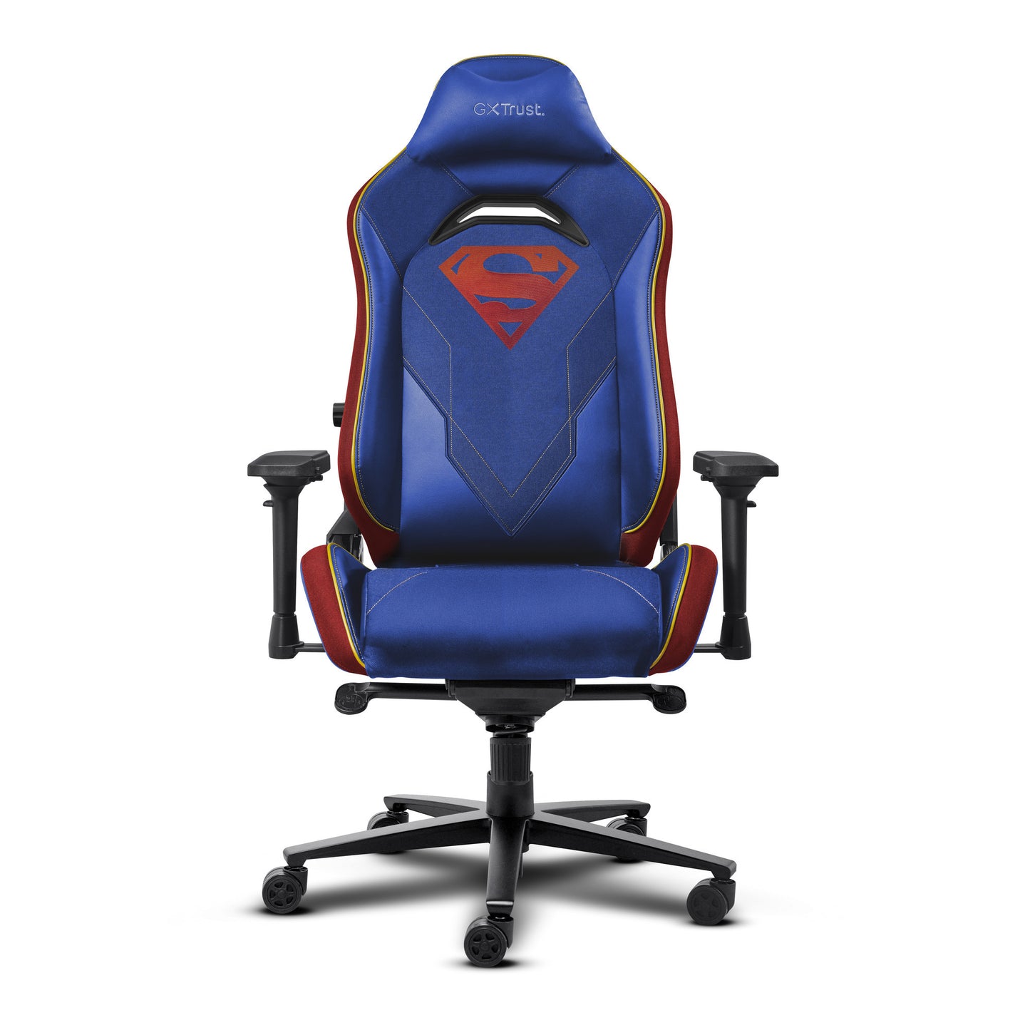 Trust GXT 721SM Ruya Pro Premium Comoda sedia da gaming (Blu Rosso)