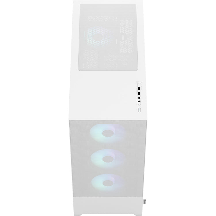 Fractal design pop xl air rgb big tower behuizing (wit | 2x usb-a | rgb | tempered glass)