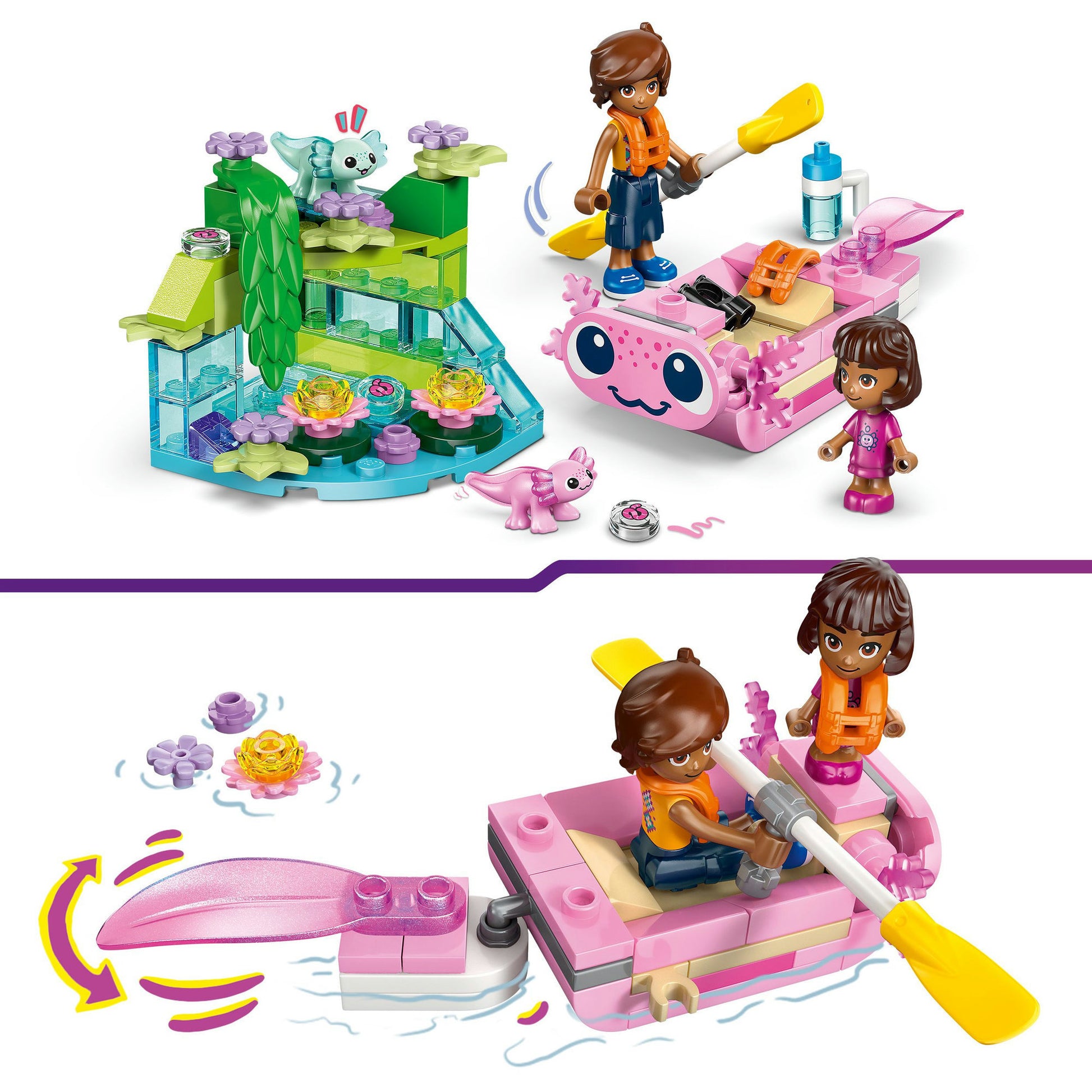 Lego friends 42861 axolotlavontuur
