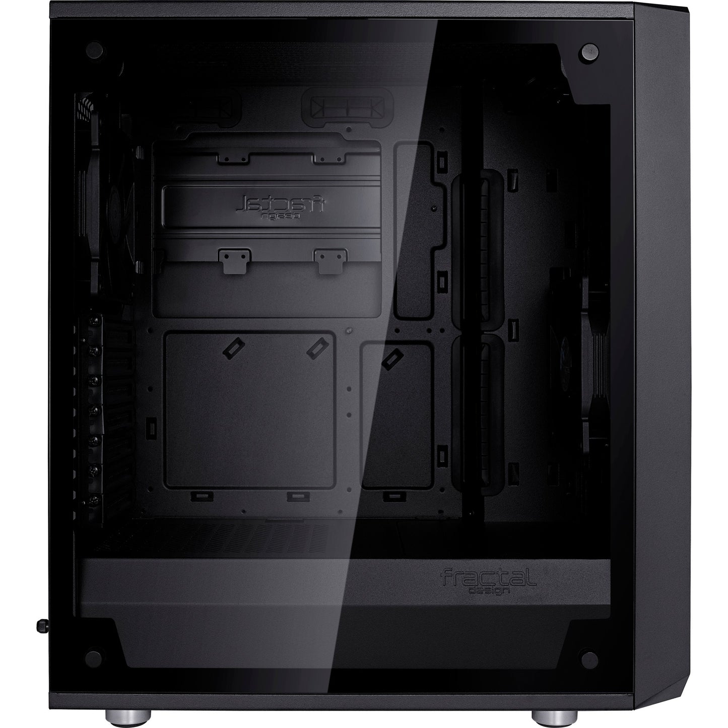 Design frattale Meshify C vetro temperato scuro