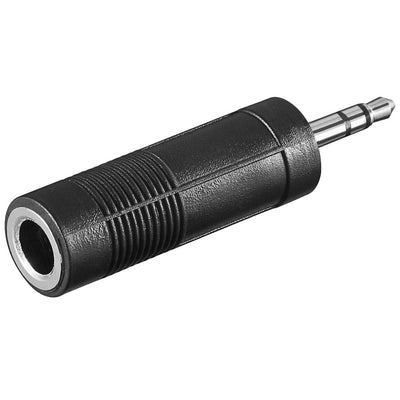 Adaptador Goobay 6.35 mm Jack> 3.5 mm Jack