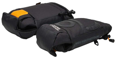 Kids ride shotgun pogies handlebar cuffs