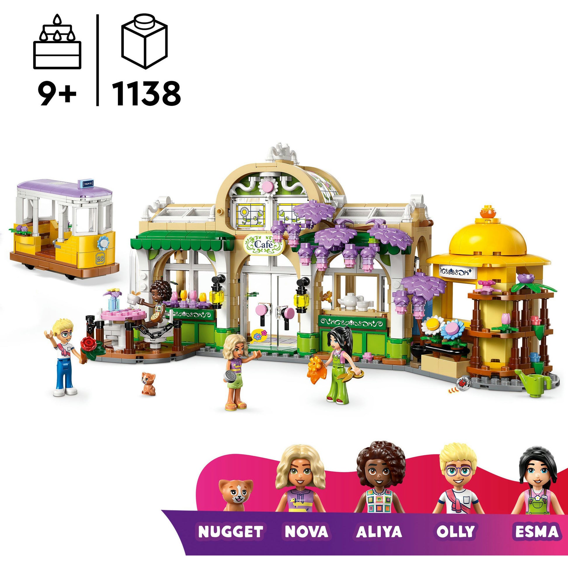 LEGO 42671 Friends Plantcafé e Bloemenwinkel