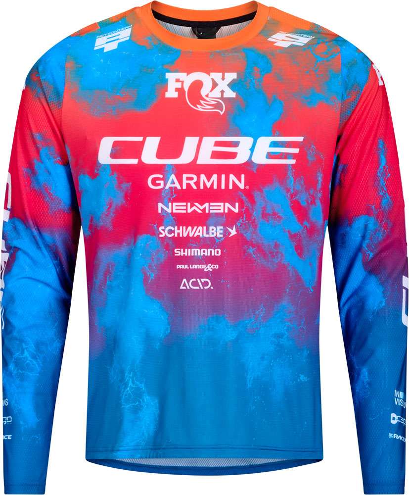 Cube x action team - maglia mtb a maniche lunghe