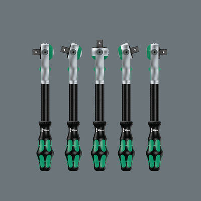 WERA 8100 SC 2 Set de ratteles de velocidad zyklop, 1 2, 37-Palace