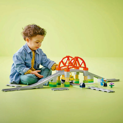 Set di espansione del treno e binario di lego Duplo Town 10426