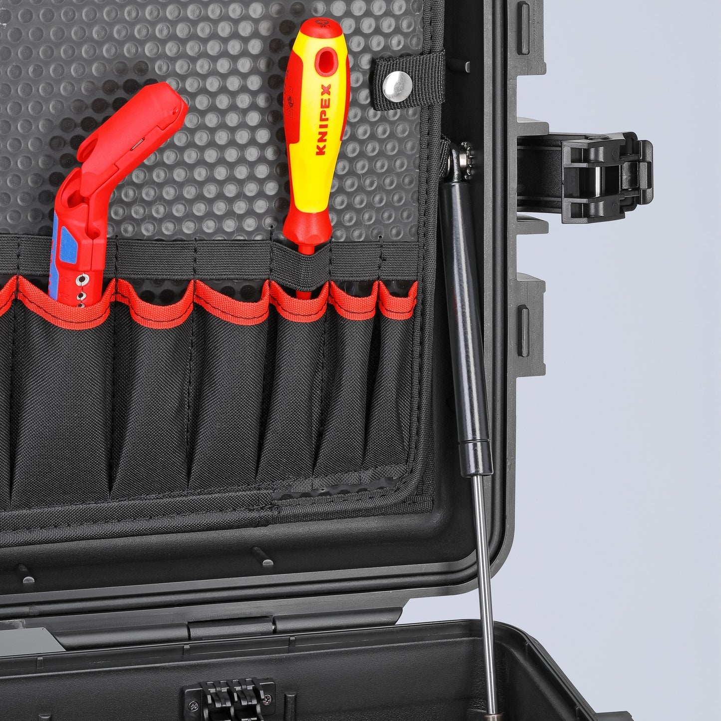 Maletín de herramientas Knipex | maleta vacía | polvo, resistente al agua, móvil | 1 pieza - 00 21 37 le