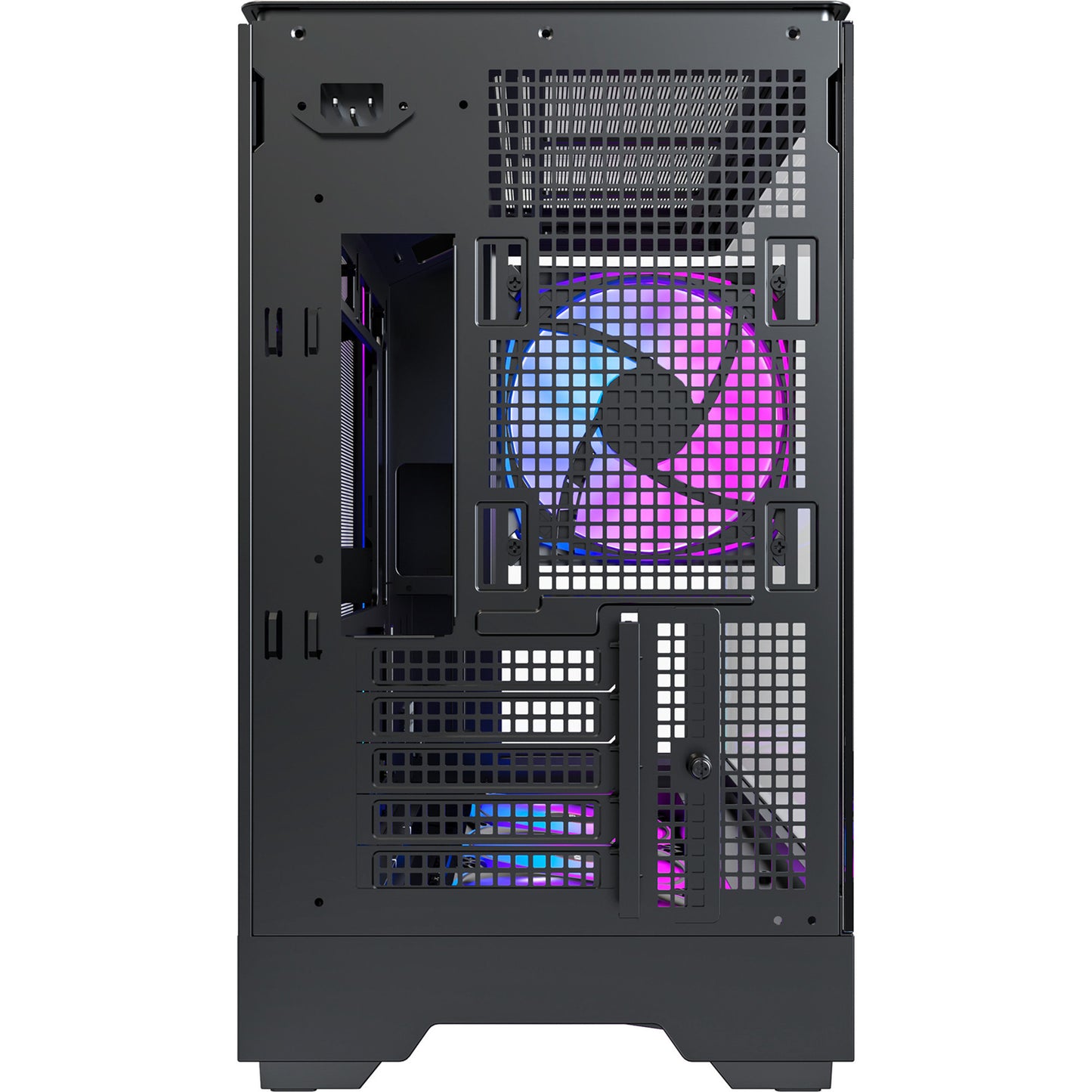 Carcasa torre midi montech king 15 pro (negro | 2x USB-A | 1x USB-C | RGB | ventana)